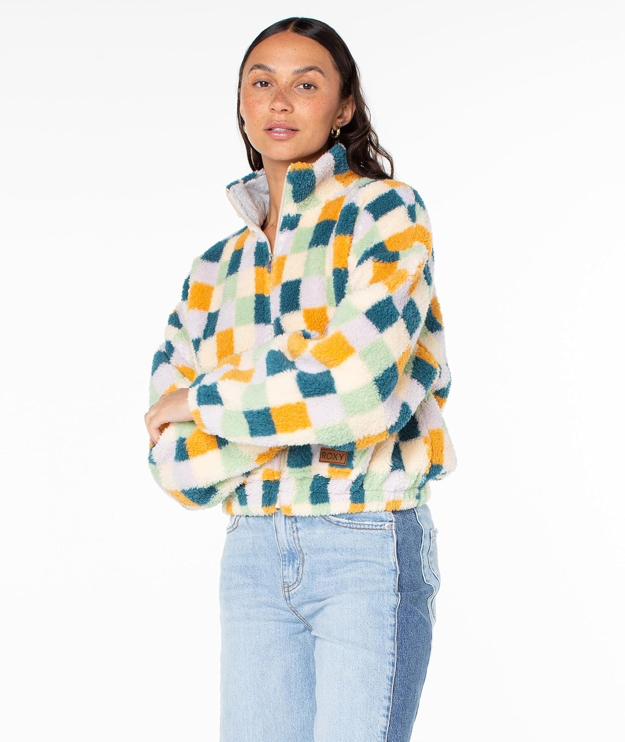 Roxy Womens Cold Surf Polar Fleece, Lightweight Warm
