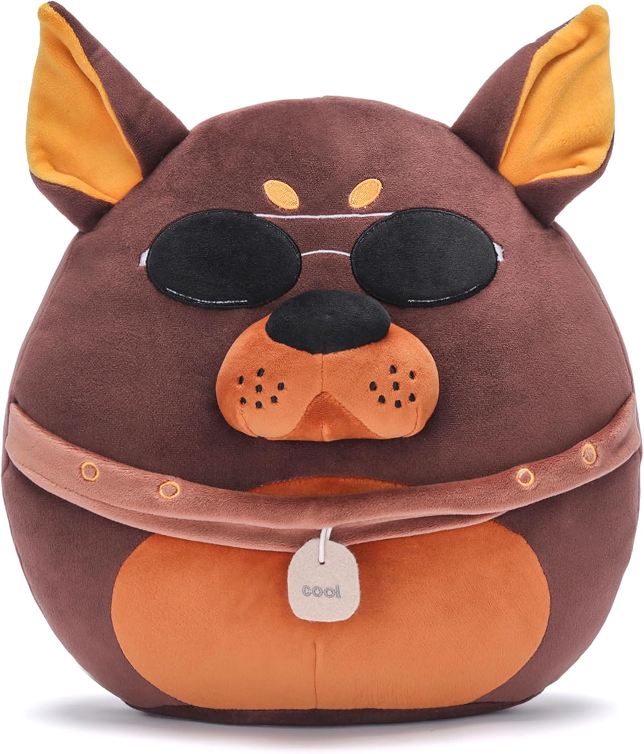 Original 13-inch Doberman Dog Pillow Plush Stuffed Animal Toy,Puppy Big Size Soft Cute Cuddle Huggable Adorable Plushie,Gift for Kids