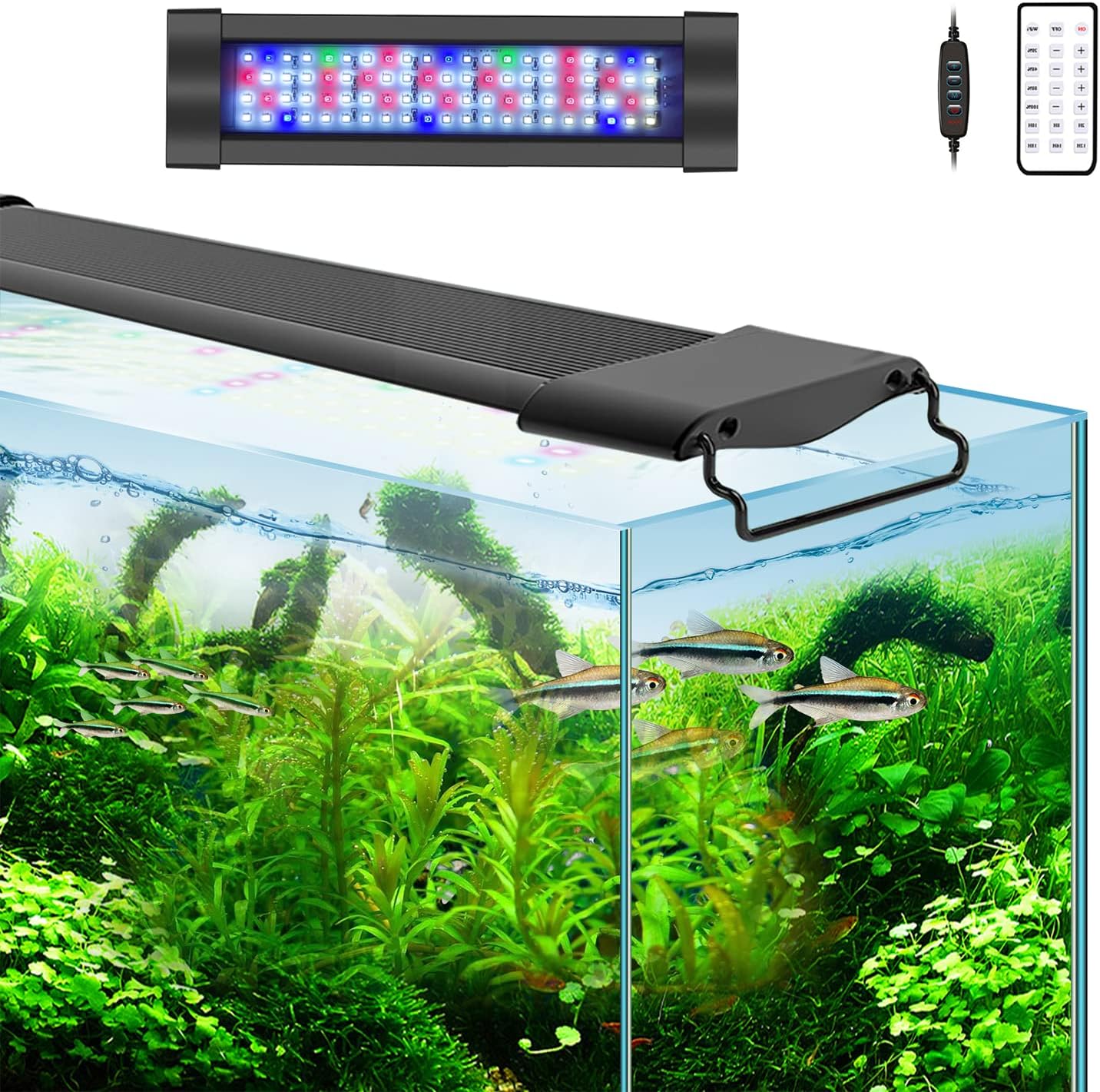 driamor Aquarium Light Holder Riser Height Adjustable Stand for