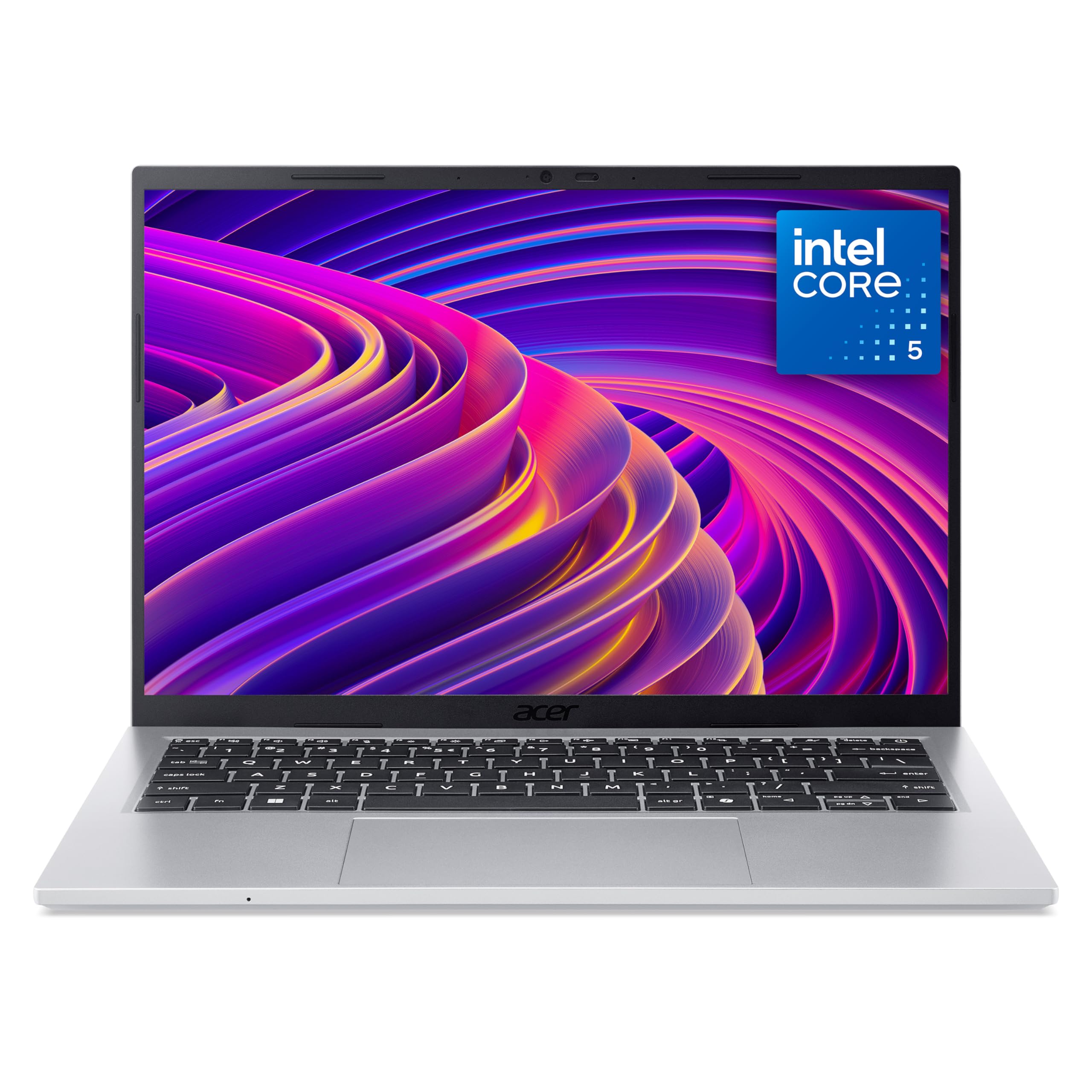Acer Aspire Go 14 AG14-72P Laptop - Intel Core 7 150U, 16GB, 512GB SSD, Integrated Graphics, 14" WUXGA IPS 120Hz Display, Windows 11, Silver