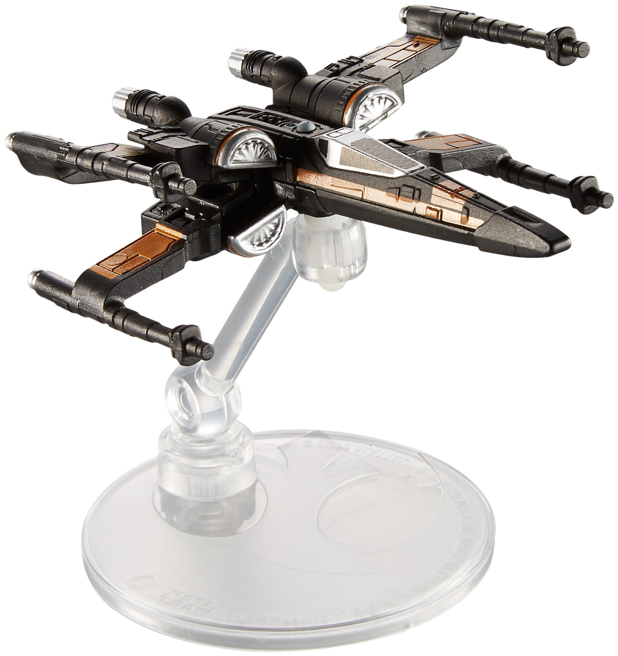 Hot Wheels – Star Wars – Starships – Poe Dameron X-Wing Fighter – Véhicule Miniature Die Cast