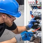 Gants électriciens isolés Résistants à la tension, Gants de travail résistant à la flamme
