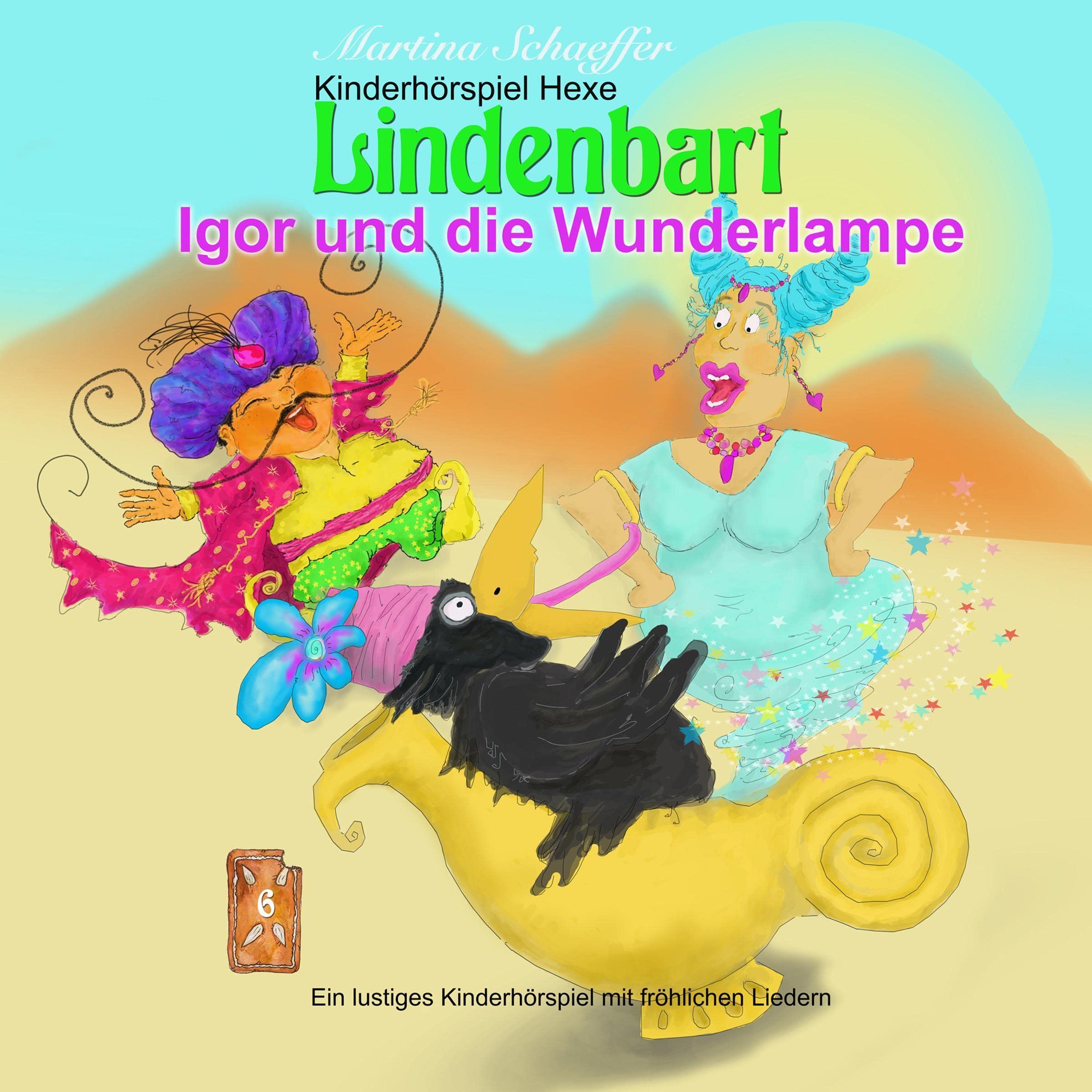 Cover art for Igor und die Wunderlampe. Ein lustiges Kinderhörspiel mit fröhlichen Liedern