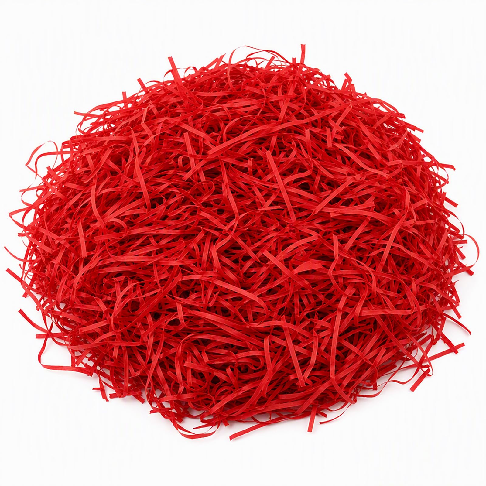 Red Shredded Tissue Paper, 200g Gift Filler