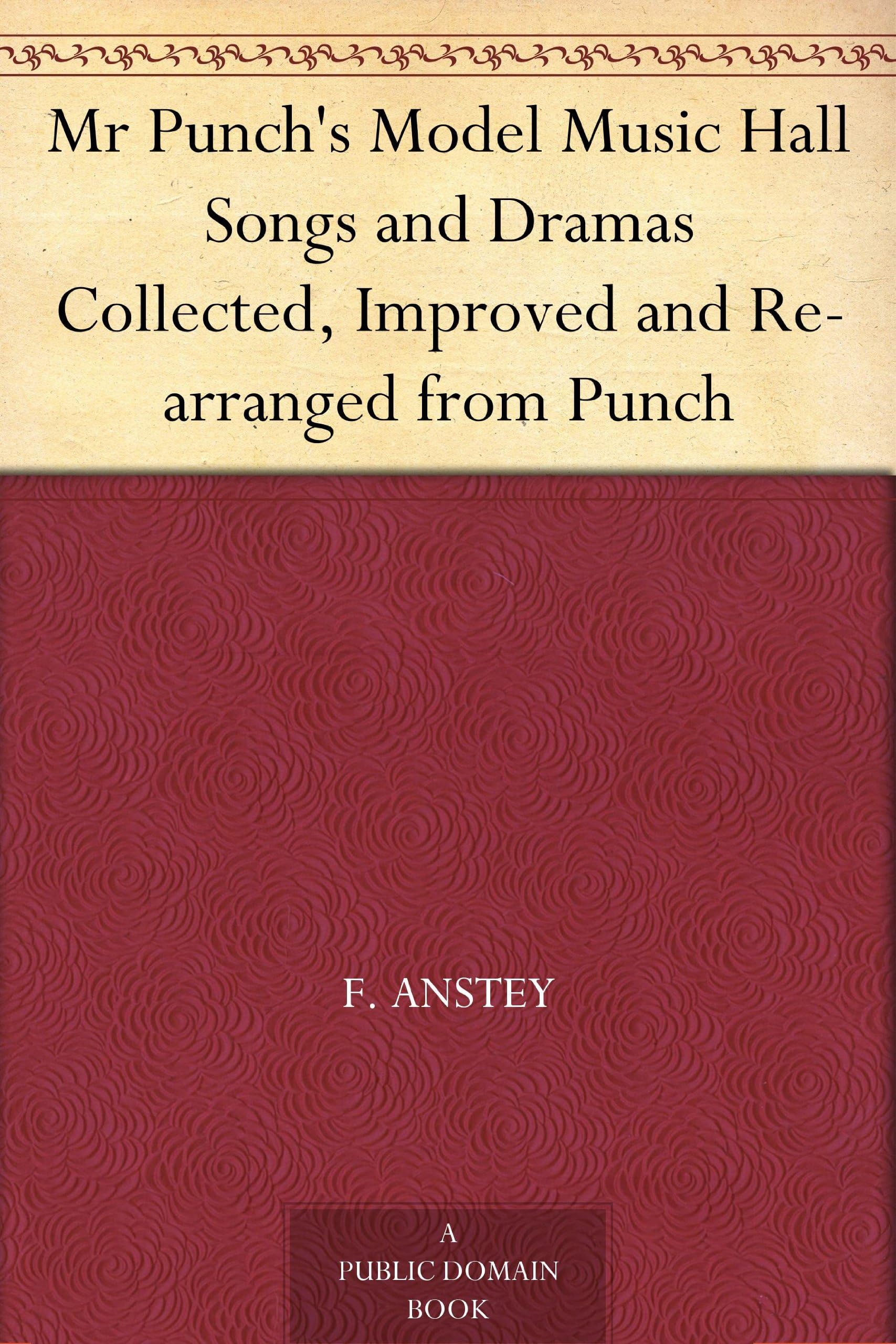 Mr Punch's Model Music Hall Songs and Dramas recueil de pièces