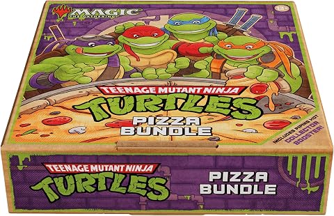 Magic: The Gathering - Teenage Mutant Ninja Turtles Pizza Bundle (9 Packs & 1 Collector Pack)