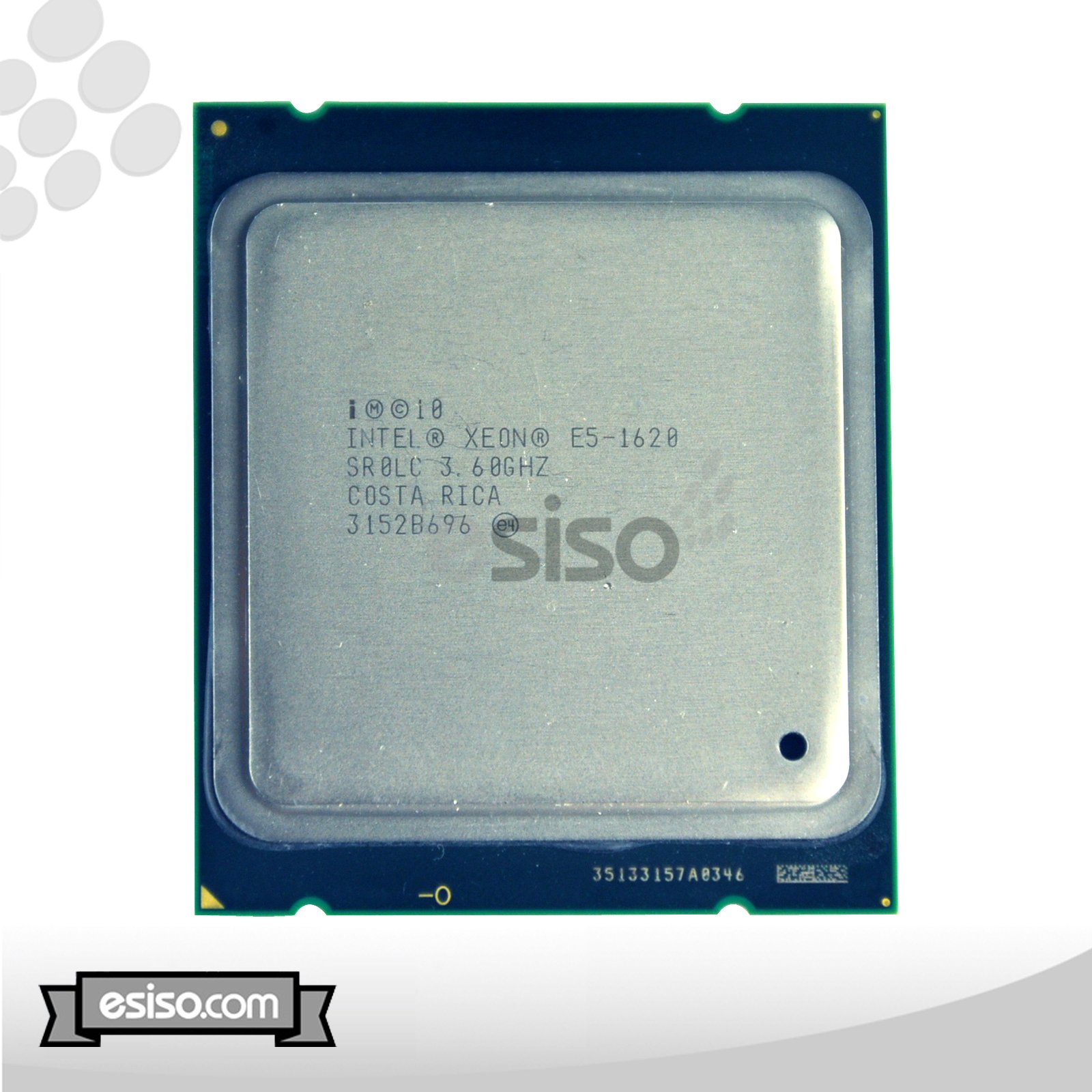 SR0LC INTEL XEON PROCESSOR E5-1620 3.60GHZ 10M QUAD CORESS 130W M1