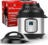 Instant Pot Duo Crisp 11-in-1 Air Fryer & Pressure Cooker 6QT: Air Fry, Steam, Slow Cook, Dehydrate + 800+ Recipes App