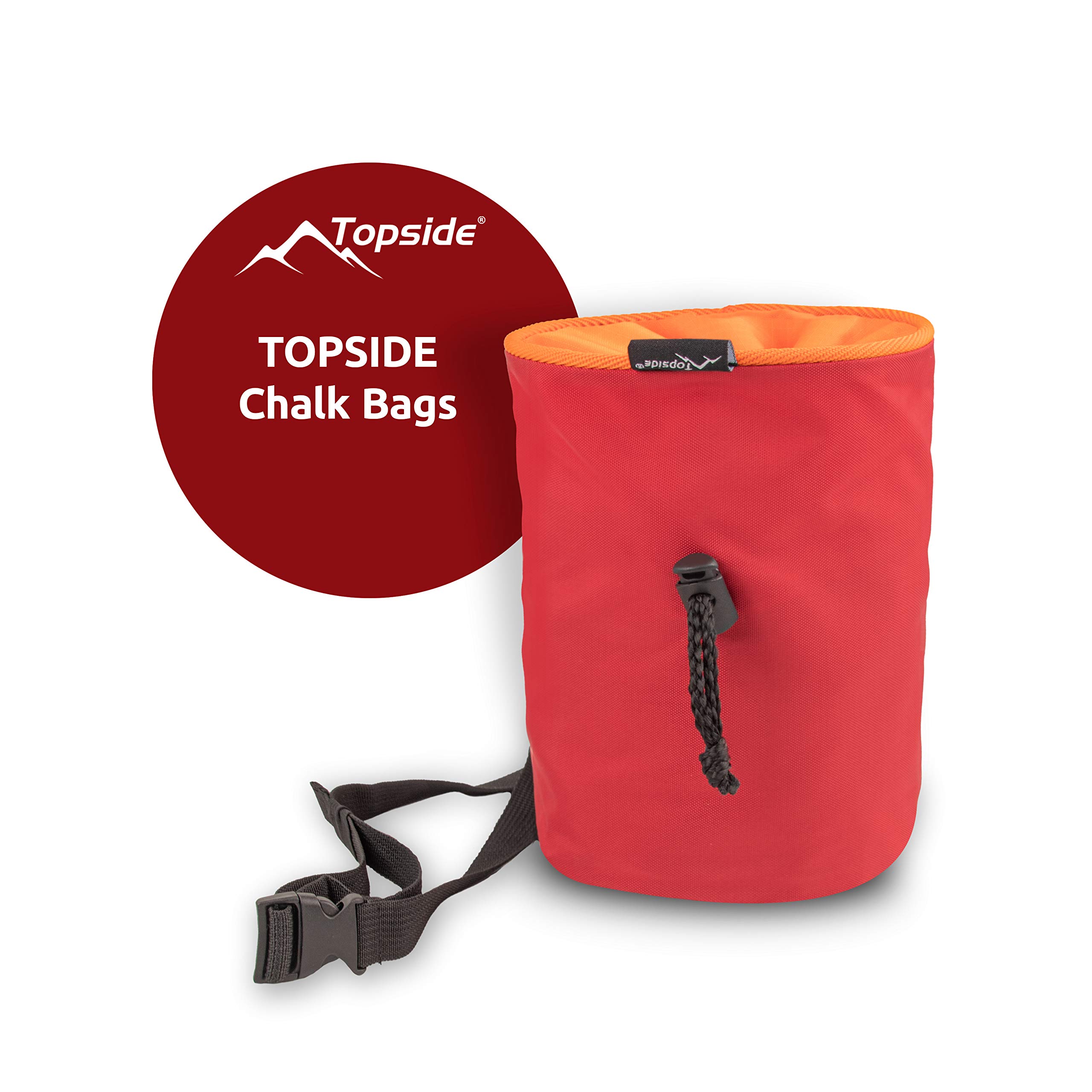 Bolsa de magnesio para Escalada en Bloque y Tradicional con Bolsillo Cremallera