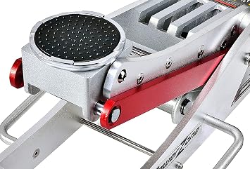 Power Zone 680061 3-Ton Aluminum Hydraulic Racing Jack, Lift Range: 3-3/4 to 19-5/16,Silver,680061-A