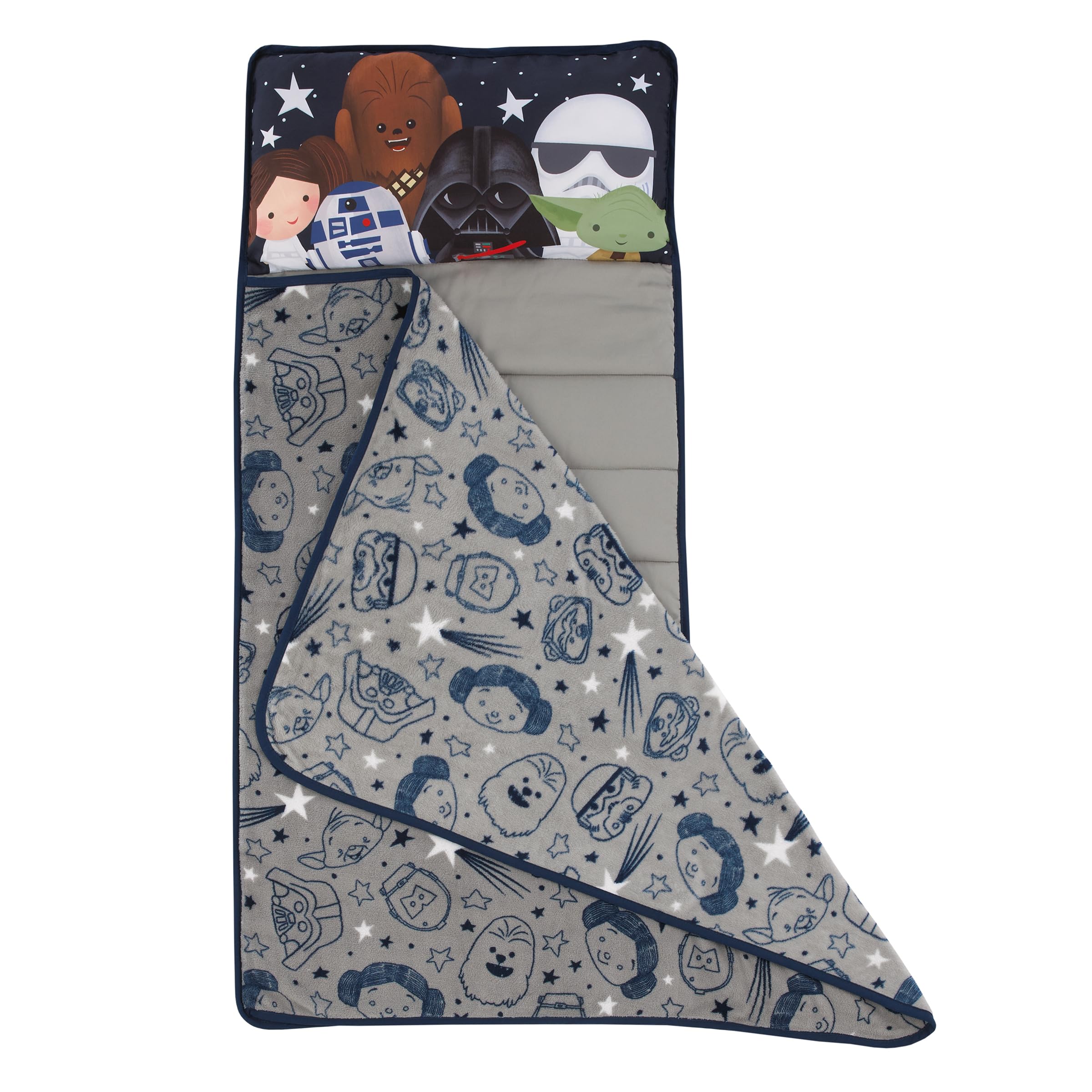 Amazon.com: Star Wars Welcome to The Galaxy Navy and Gray Princess