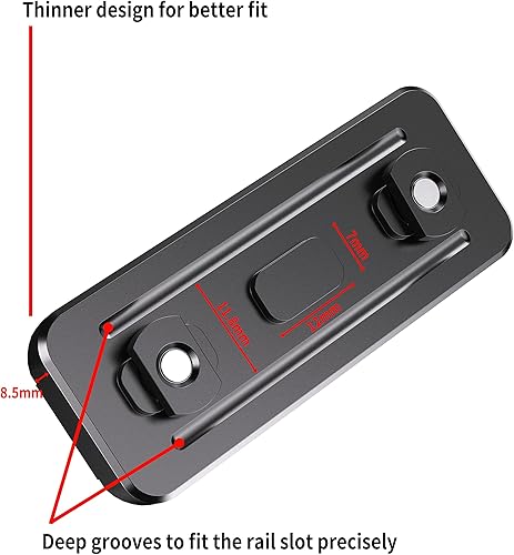 Miniatura 6 de 6-9 Inches Bipod with Adapter for M-Rail
