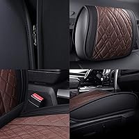 Vista 7 de YIERTAI - Fundas de asiento de vehículo compatibles con Dodge Ram 2009-2023, 1500, 2500 y 3500, camioneta pickup, protectores de asiento de cuero
