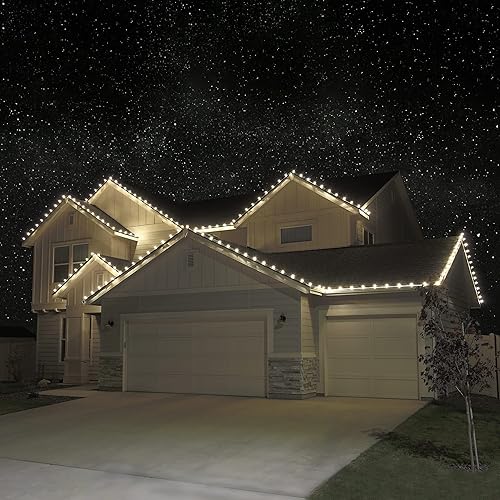 Miniatura 4 de Juego de 25 salidas de iluminación navideñas C9 LED de Navidad  Luces de filamento LED C9 de color blanco cálido  Bombillas de Navidad C9 para uso