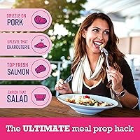 Vista 12 de Howl at the Spoon 's Lemon Dill 6-pack - Salsa de una sola porción, sabor versátil para pescado, pollo, tofu, ensaladas. Todo natural sin