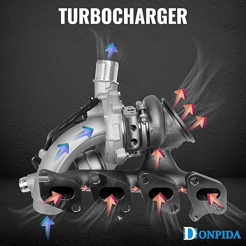 Miniatura 2 de Donpida 667-203 1.4L Turbo Charger Kits de reparación compatibles con Chevy Chevrolet Cruze 2011-2019 Trax 2013-2021 Sonic 2012-2020 Buick Encore
