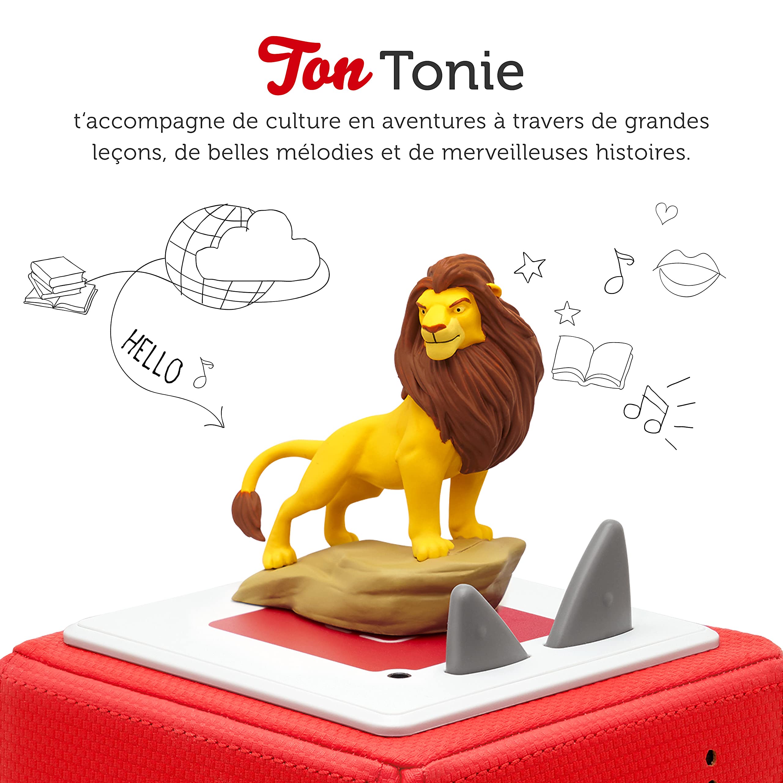 tonies Figurine Le Roi Lion, Personnage avec Histoire Audio et chansons pour conteuse Toniebox, audioconte 4 Ans et Plus - boîte à Histoires Vendue séparément - 3