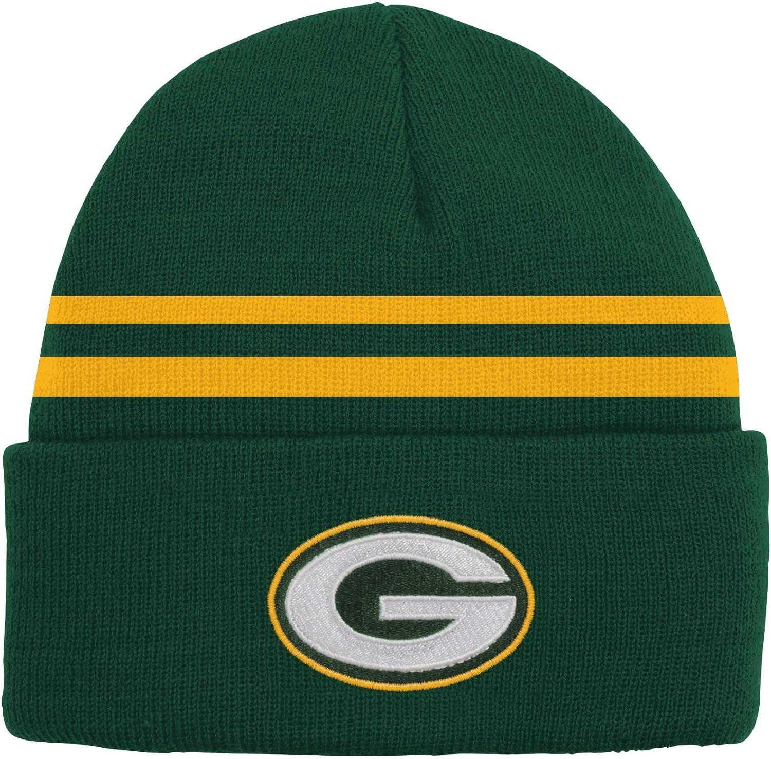 NFL Kids Youth 8-20 Official Cold Weather Striped Cuffed Knit Beanie Hat - Image 2