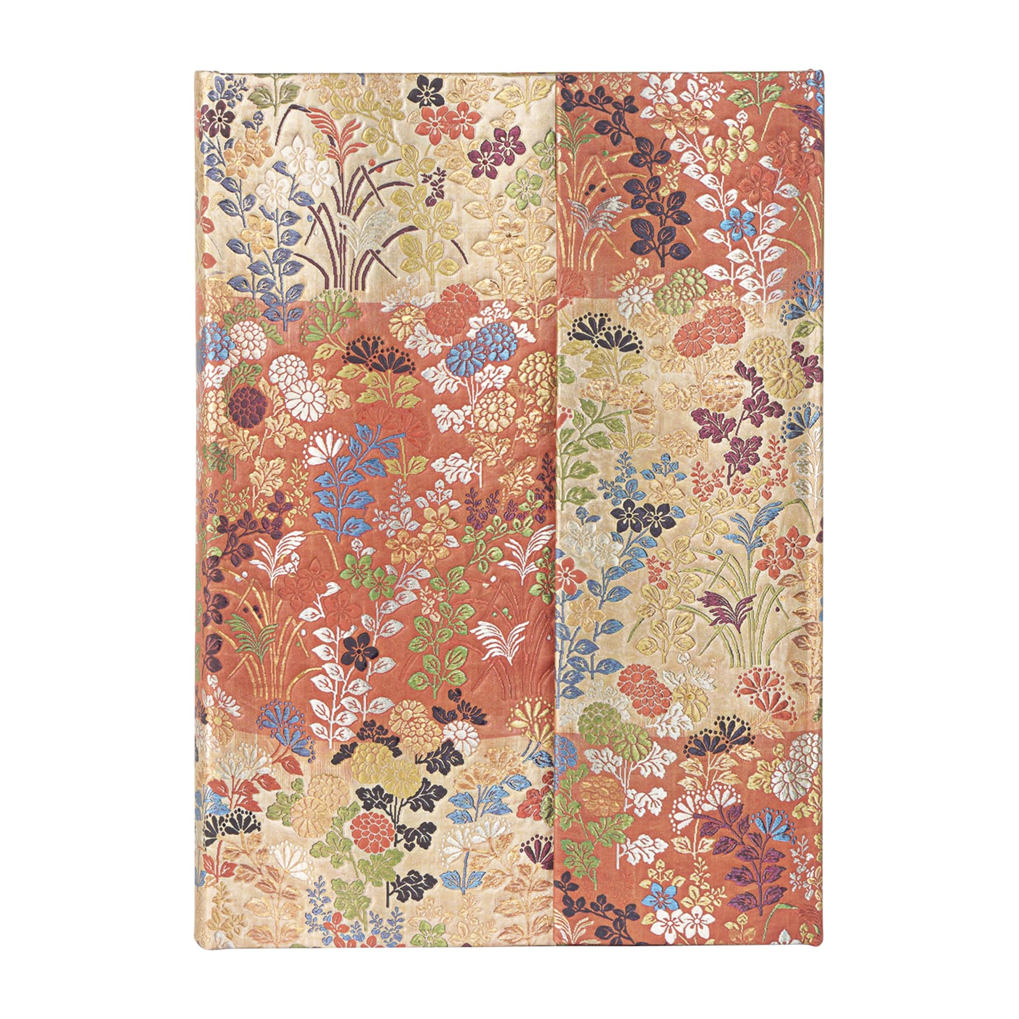 Kara-ori (Japanese Kimono) Midi Hardback Address Book (Wrap Closure)