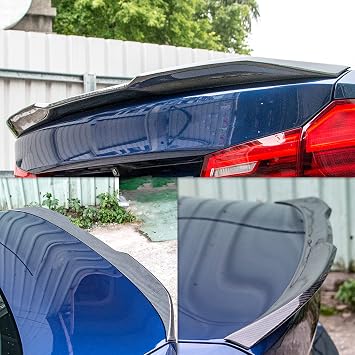 Real Carbon Fiber Trunk Spoiler for 2017-2023 BMW 5 Series G30 Sedan F90 M5