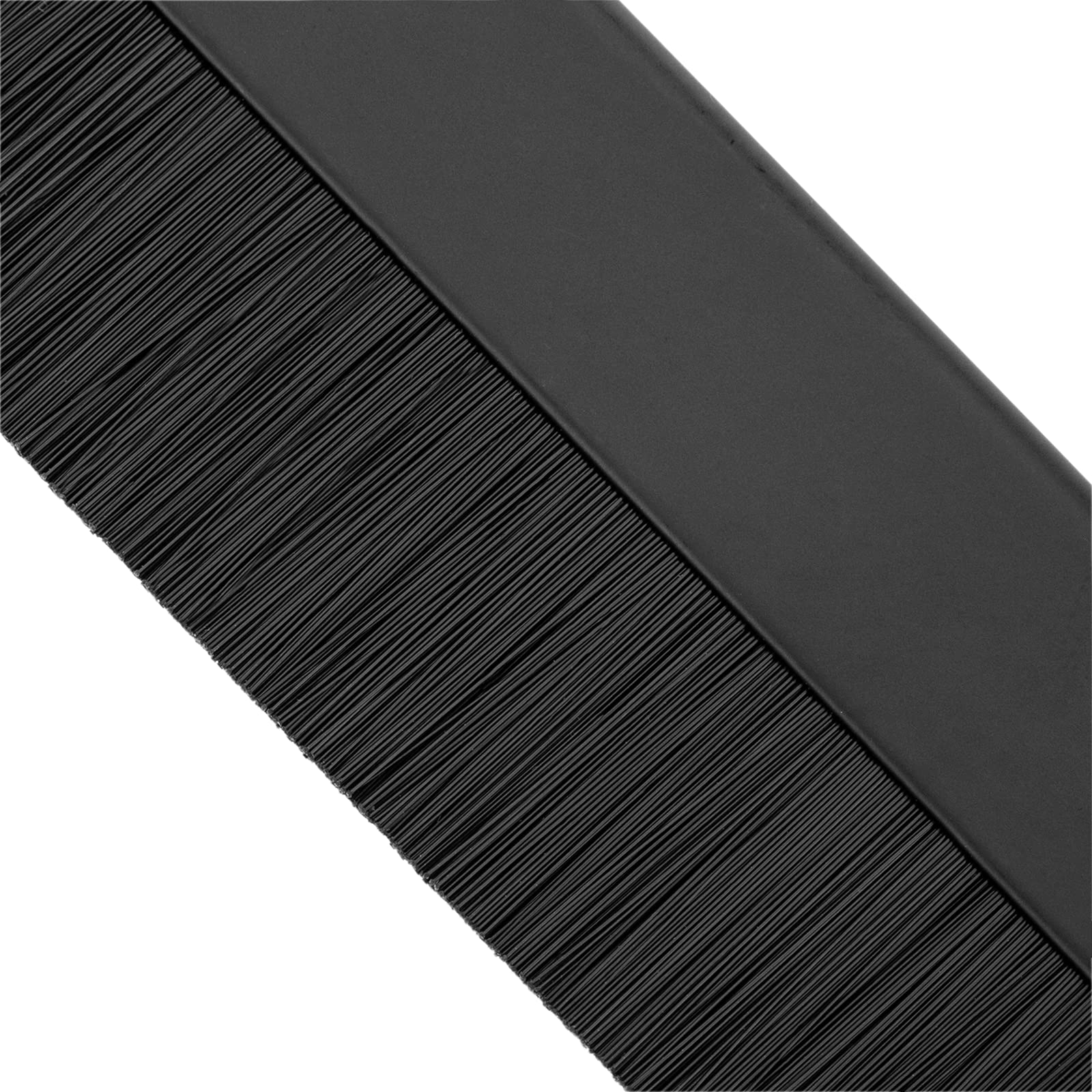 RackMatic - Panel pasacables guíacables para Armario Rack 19" 1U con Cepillo para gestión de Cables
