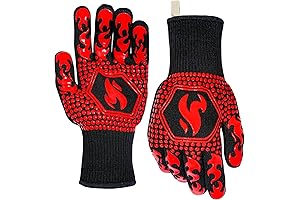 1472℉ Best BBQ Gloves: Non-Slip, Heat-Resistant Protection for Your Hands