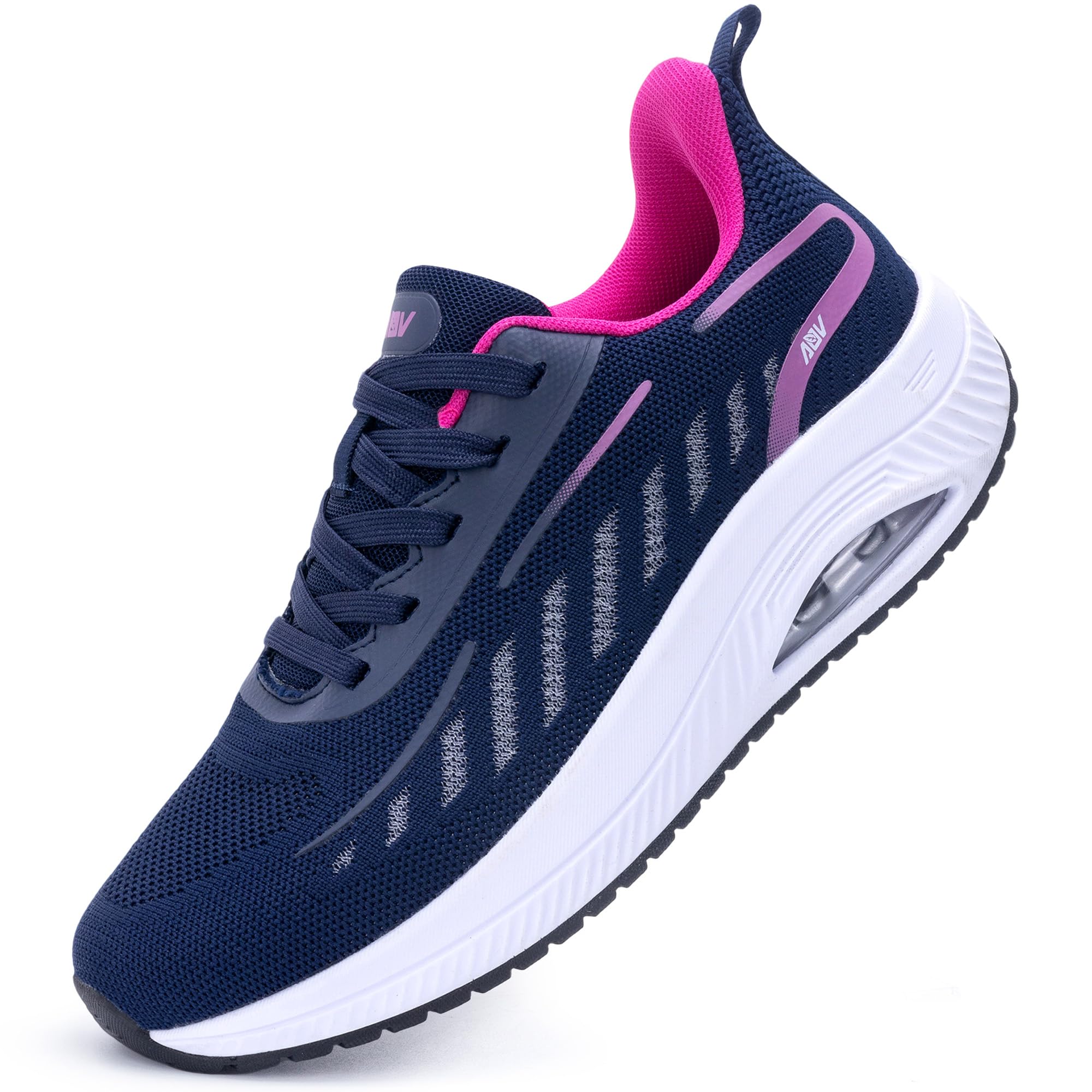 RomenSi Plantar Fasciitis Shoes Women Walking Arch Support Sneakers
