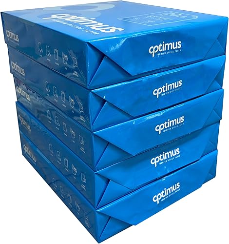 Miniatura 2 de UBMOVE Papel para impresora multiusos, 8.5 x 11 pulgadas, 20 libras, (blanco, 2500 hojas5 resmas)