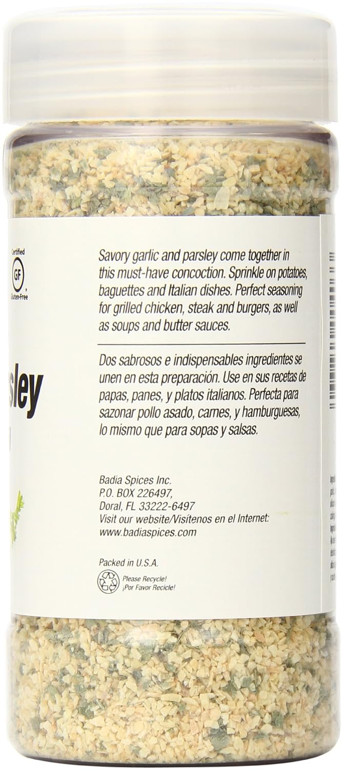 Badia Garlic Ground with Parsley, 5 Ounce (Pack of 12)