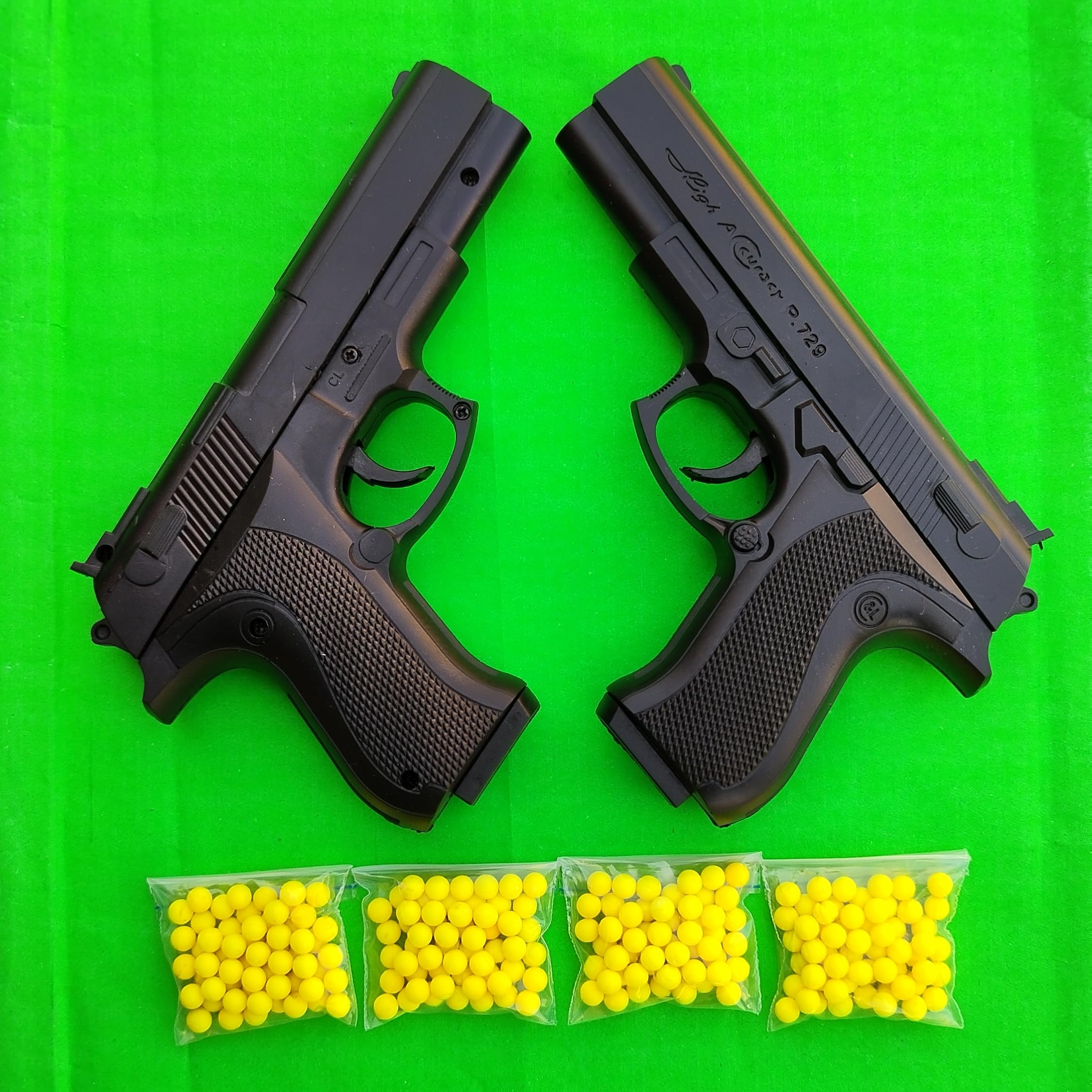WHEELSQUARE PUBG Toy Pistol Gun (Pack of 2 Gun) with 240 BB Bullets for Boys Guns & Darts (B0D66NSRZM) Amazon Price History, Amazon Price Tracker