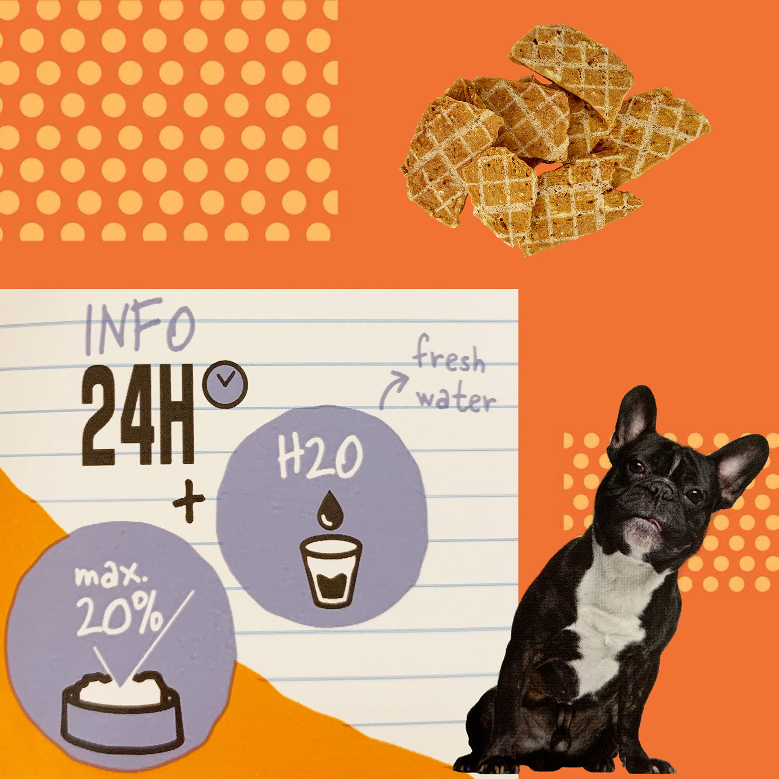 Snack Per Cani Al Salmone - Barrette Naturali Con Pelle, Confezione Da 3 Kg