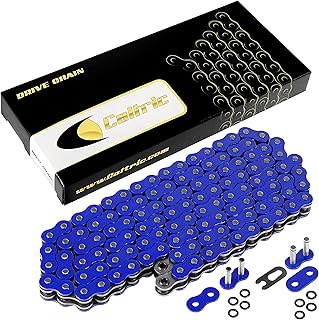 Caltric O-Ring Blue Drive Chain Compatible with Suzuki Gsxr1000 Gsxr 1000 Gsx-R1000 2007 2008 / Gsxr1300R Gsxr-1300R Hayabusa 1300R 1999-2007