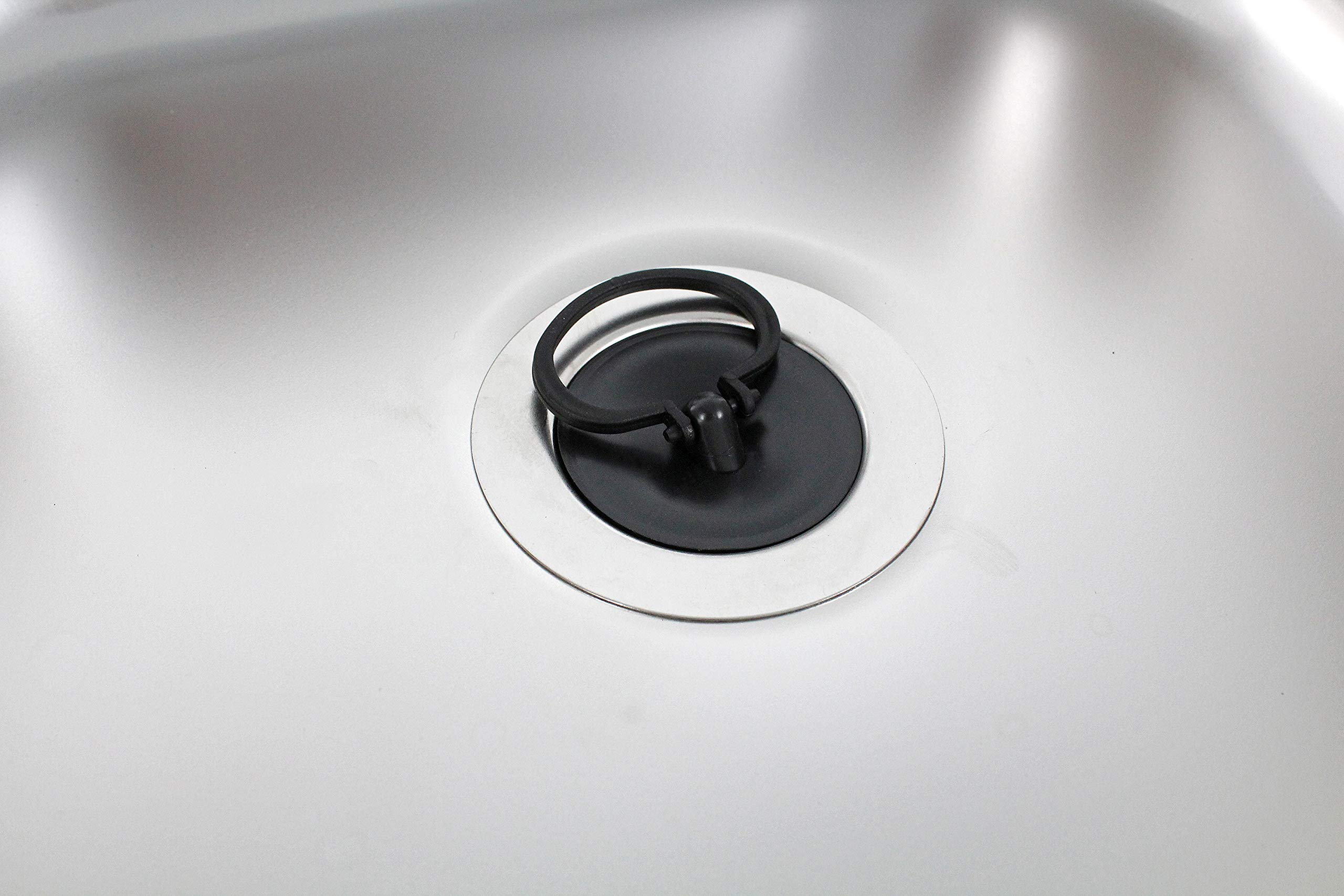 In acciaio inox lavabile in lavastoviglie e da campeggio bacino lavabo + scarico 3,81 cm 325 x 176 x 150 mm (AD-in lingua tedesca)