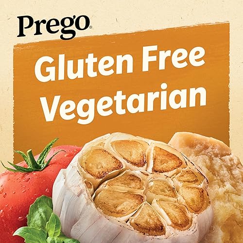 Vista 101 de Prego Salsa italiana de carne de salchicha y ajo, tarro de 23.5 onzas (caja de 12)