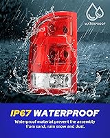 Vista 7 de AUTOONE - Para luces traseras GMC Sierra 2007-2013, compatible con GMC Sierra 1500 2500HD 3500HD, lado del conductor (LH)