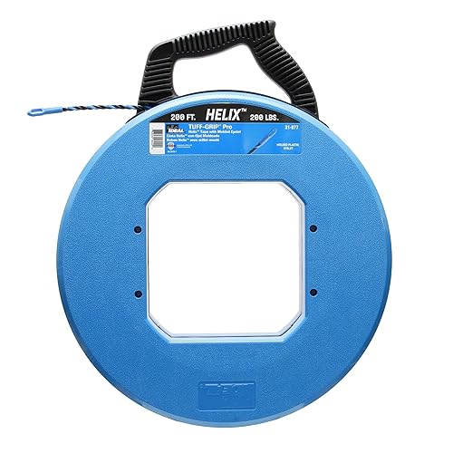 Ideal Electrical 31-077 Helix Fish Tape, 200 ft. with Molded Tip