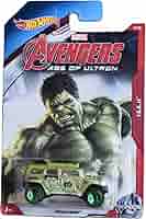 Amazon.com: Hot Wheels Rockster, Hulk, Avengers : Arts