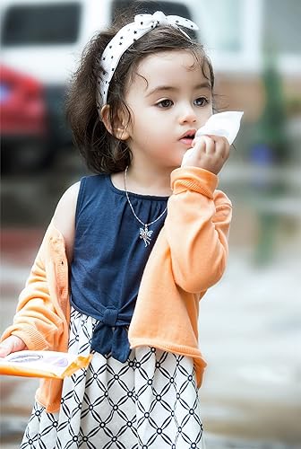 Miniatura 3 de SYNLIN Bonitos collares para niñas adolescentes Adorable collar de cristal pastel para niñas pequeñas Regalos de unicornio y hadas Collar