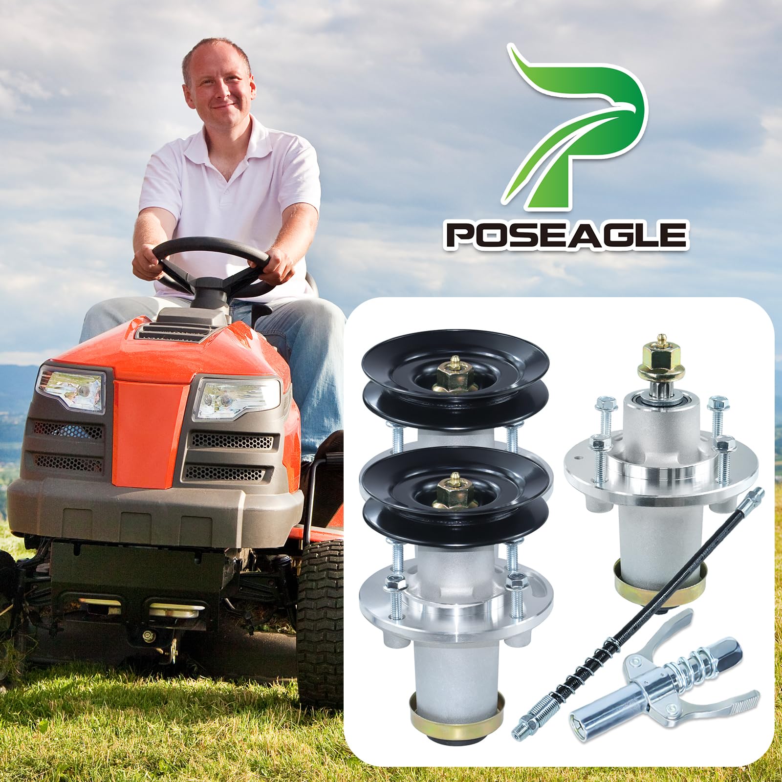 。、、 8TEN Pulley For AYP Husqvarna GTH2548 174375 532174375