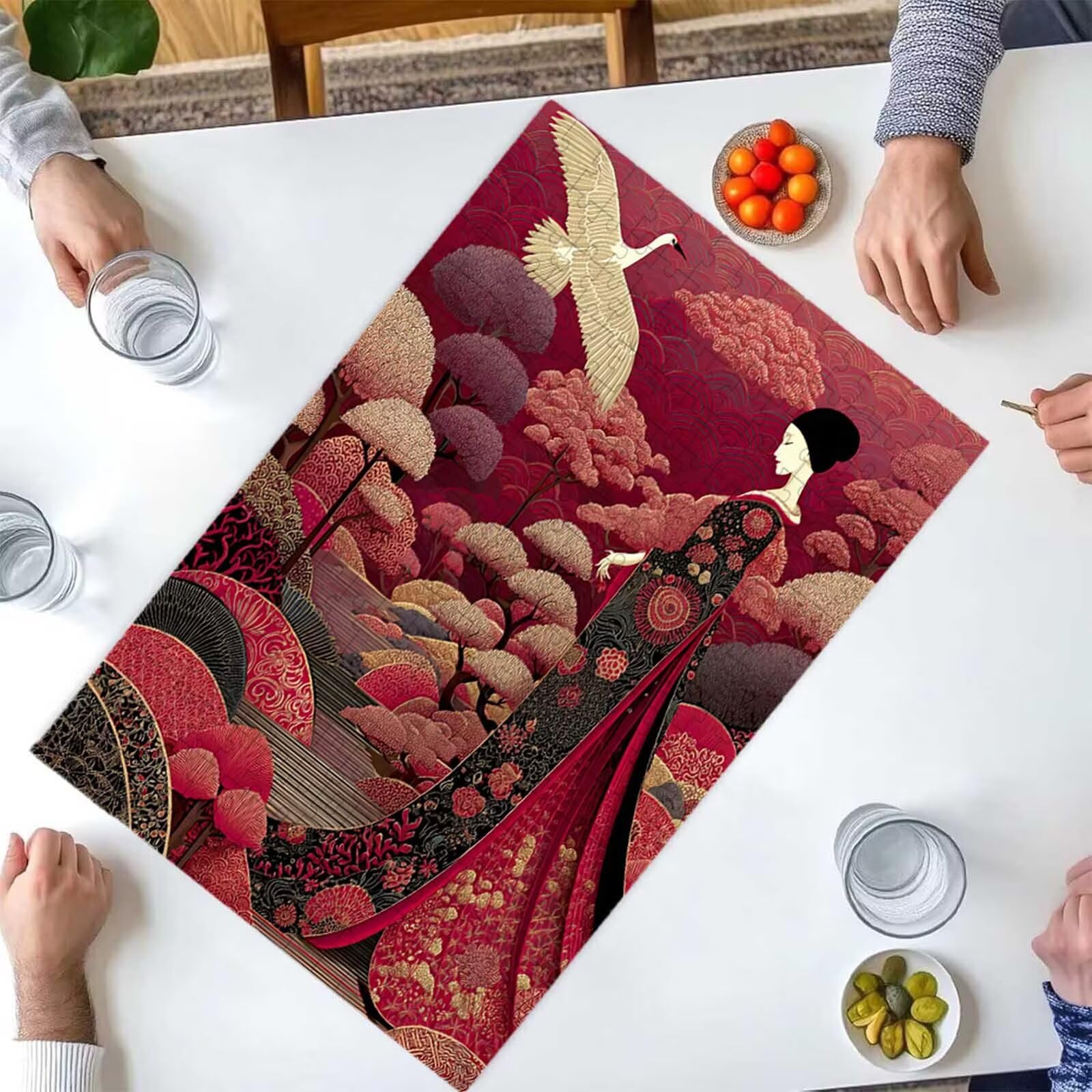 Puzzle dla dorosłych 6000 sztuk | Zabawa rodzinna i zajęcia grupowe dla nastolatków i prezent urodzinowy dla dzieci w wieku 14 lat | Dekoracja domu i pomysł na prezent Relax179x105cm PjY8289 L-8