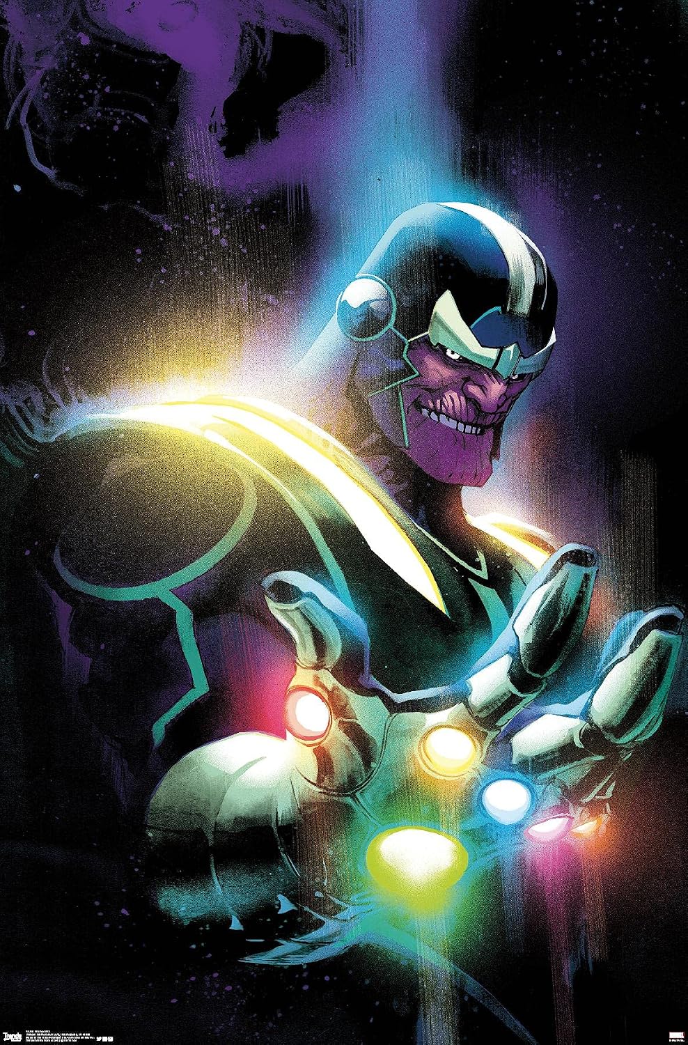 Trends International Marvel Comics - Thanos - Cover #13 Wall Poster, 22.375" x 34", Premium Unframed Version