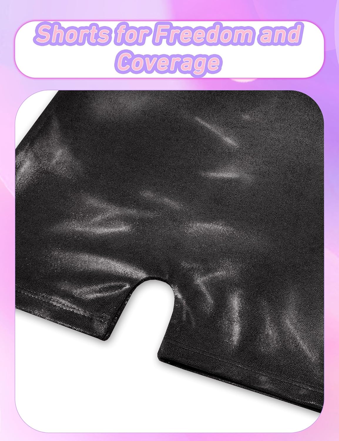 Girls Gymnastics Leotard Long Sleeve Breathable Stretchy Tumbling Outfits For Kids 1-10 Years - Image 4