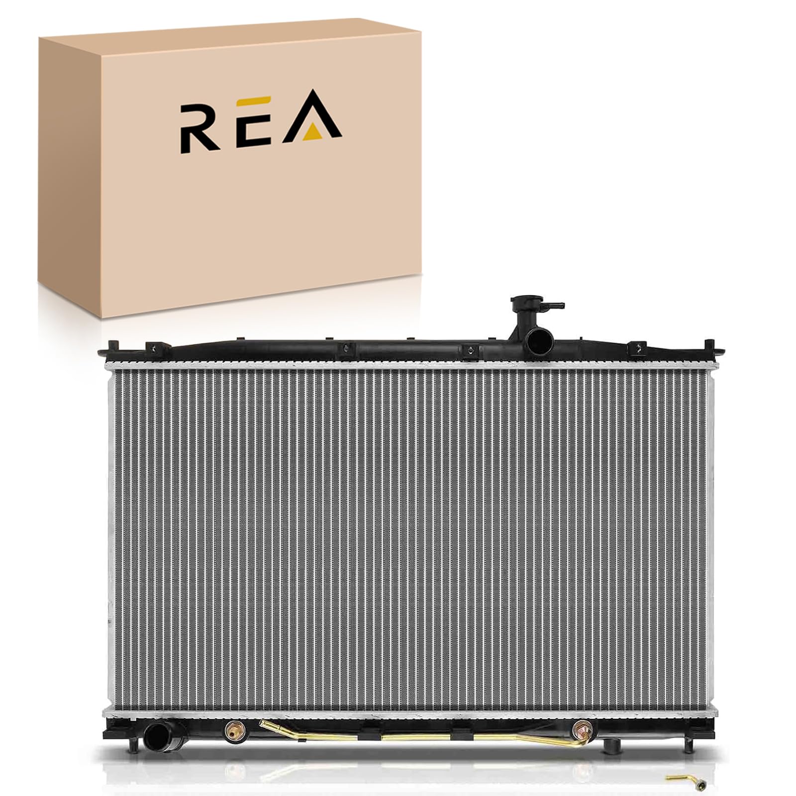 Engine Coolant Radiator Assembly with Transmission Oil Cooler Compatible with Hyundai Santa Fe GL/GLS 2.7L 2007-2009，Santa Fe GL/Limited/SE 3.3L 2007 2009，Santa Fe GL/GLS/Limited/SE 3.3L 2008