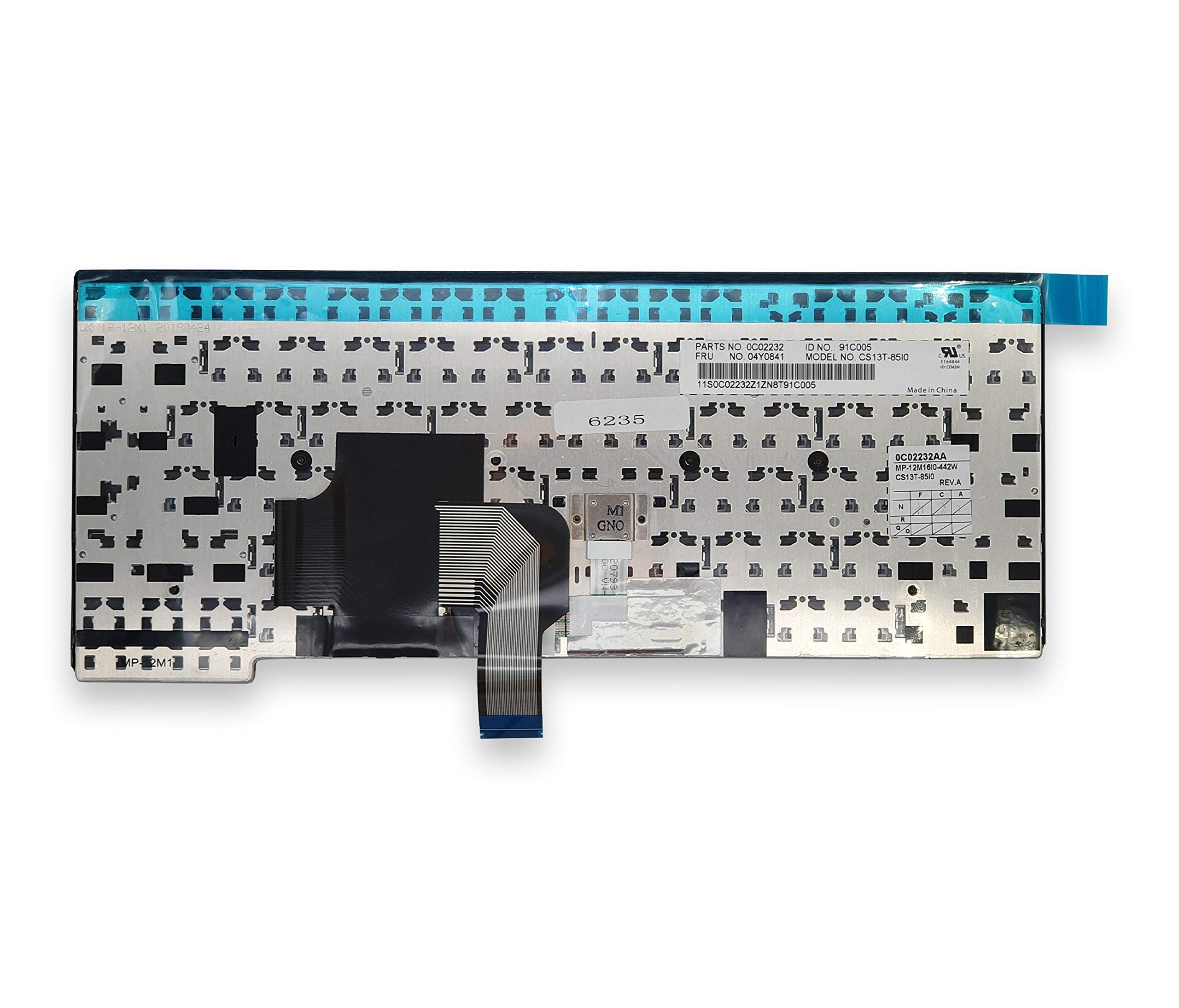 new net Keyboards - Tastiera Italiana Compatibile per Notebook Lenovo 0C02232 91C005 04Y0840 CS13T-85I0 MP-12M16I0-442W 04X0118 04X0156 00HW854 01AX327 0C43923 MP-12M26I0J387W