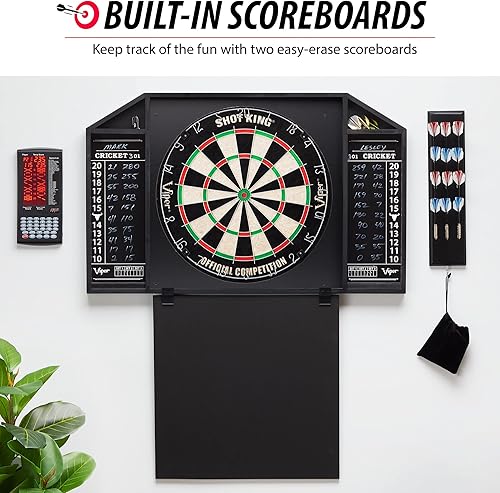 Miniatura 4 de Viper by GLD Products Resolute - Tablero de dardos, negro