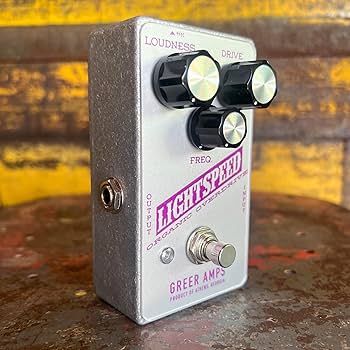 GREER AMPS LIGHTSPEED OVERDRIVE 保証有り新品同様 Lightspeed Organic Overdrive - Greer Amps