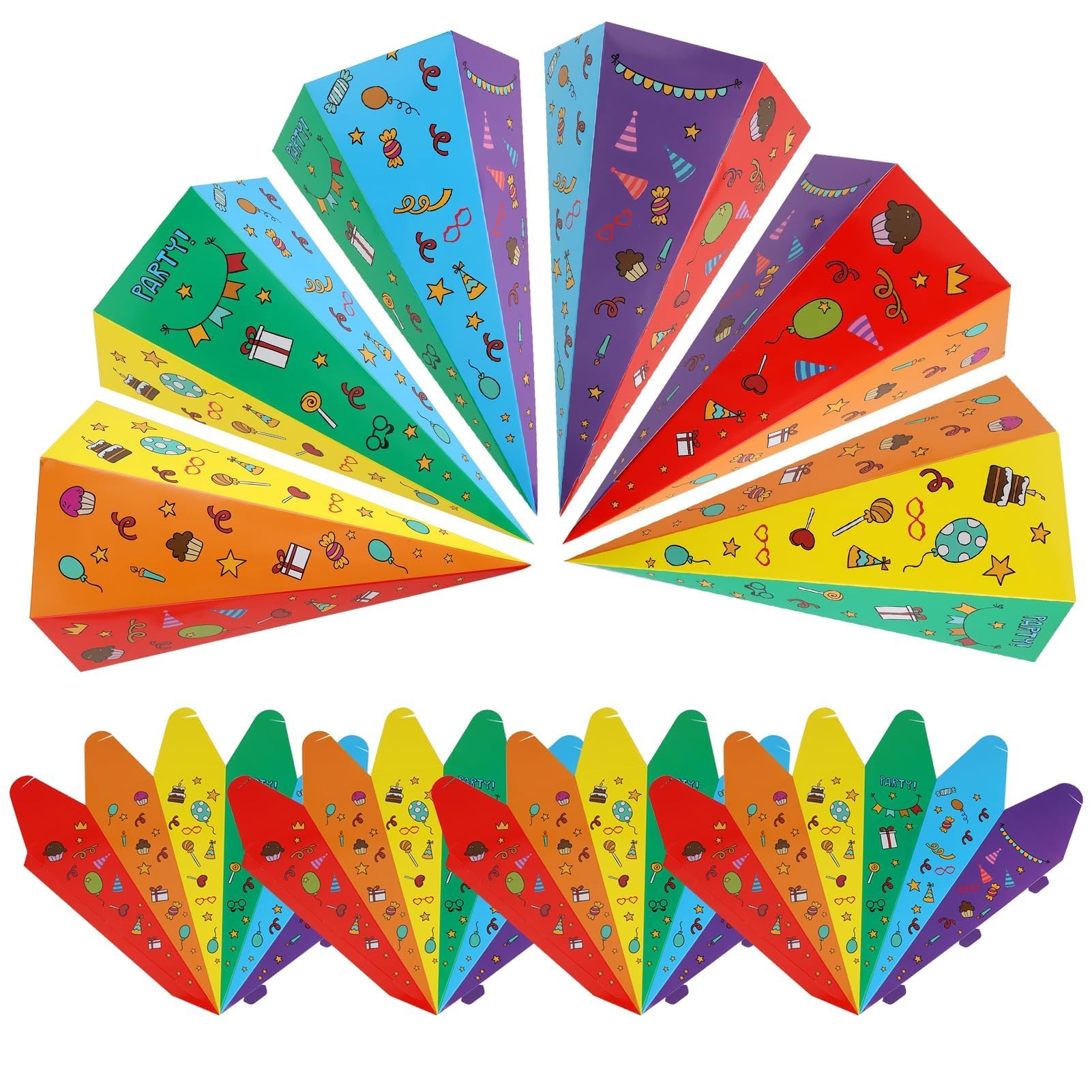 Lot de 10 Sacs D'école de Bricolage 30cm pour Emballage Cadeau Rentrée des Classes Enfants