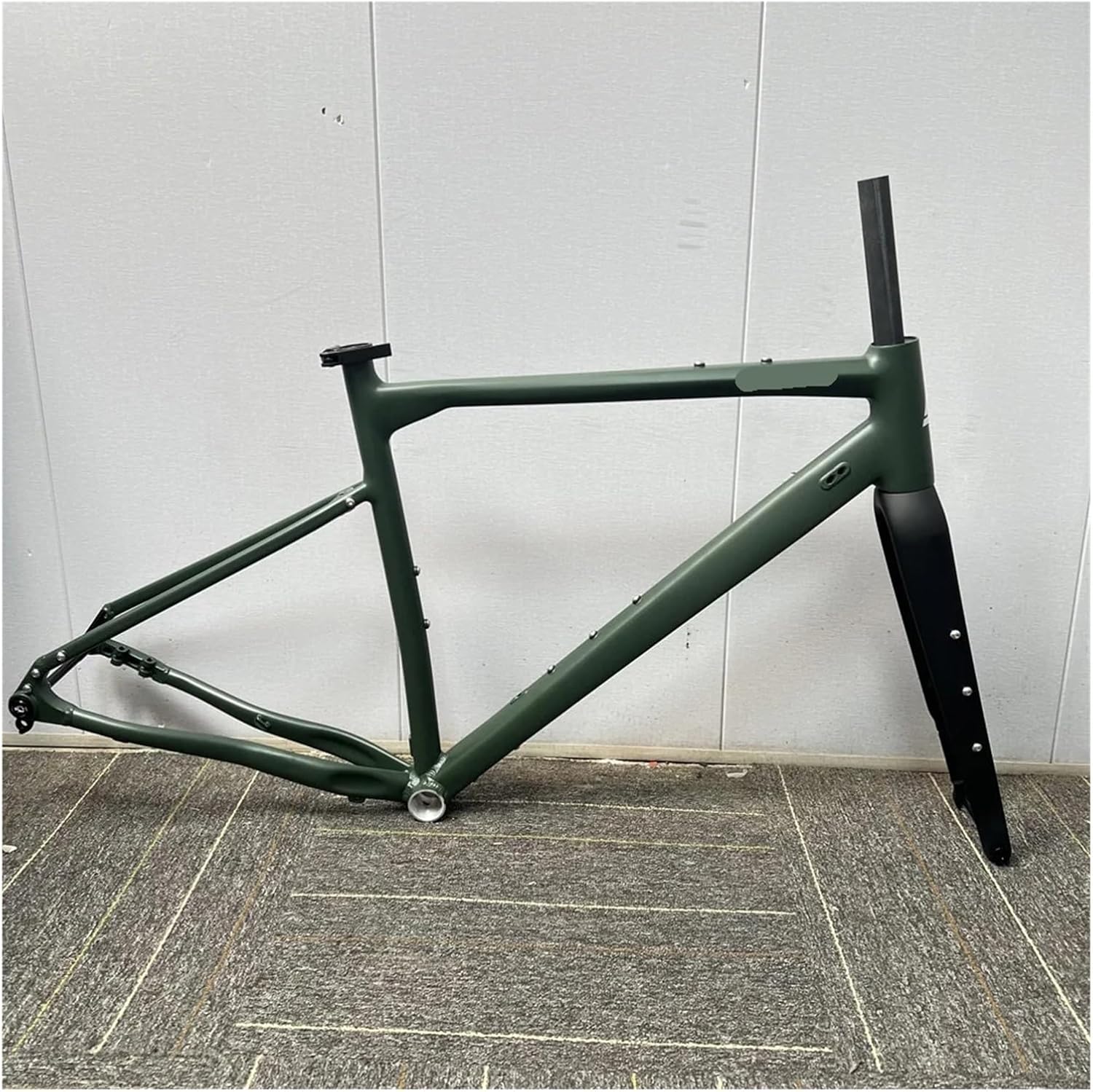 45/50/ 55CM Bicycle Frame Carbon Fork Aluminum Alloy Road Bike Max Tire Size 700C*40C Thru-Axis