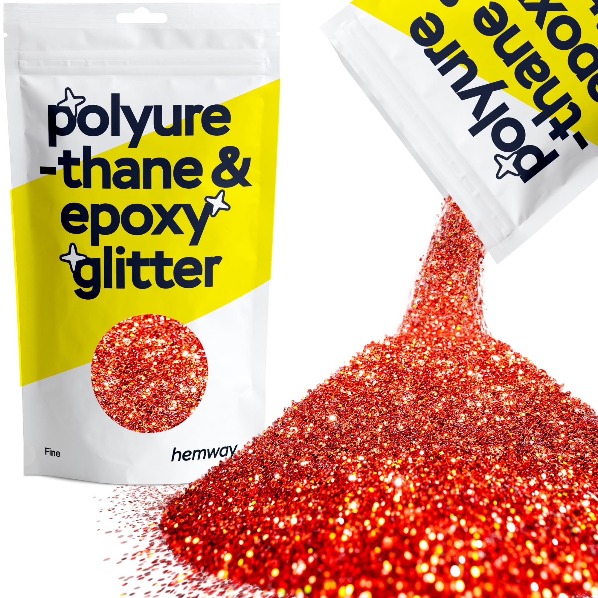 Hemway Resin Glitter Bronze Brown 100g Super Chunky | Polyurethane & Epoxy Glitter for Resin Crafts, Tumblers, Coasters, Floor & Table Art — view 190