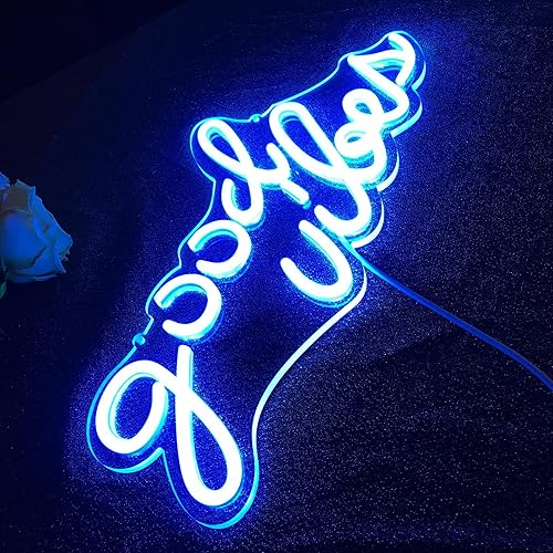 Miniatura 10 de Letrero de neón con regulador de intensidad con regulador de intensidad para decoración de pared, luz LED hecha a mano para el hogar, dormitorio,